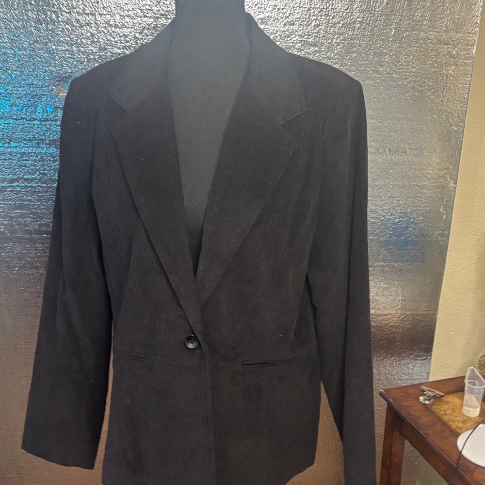Paper Denim & Cloth Charcoal Blazer